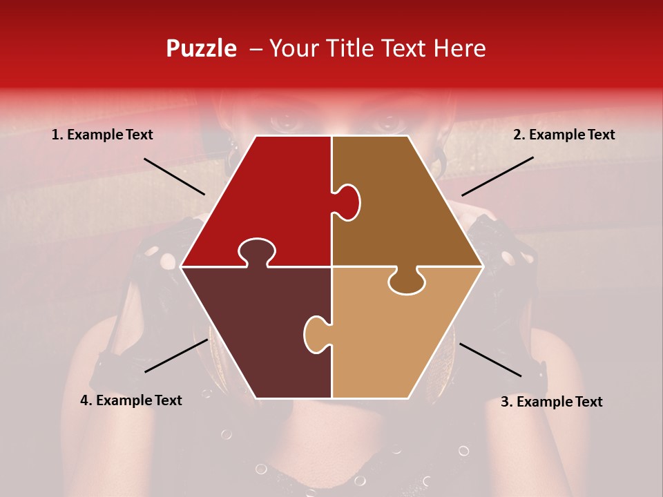 Attractive Headphone Grunge PowerPoint Template