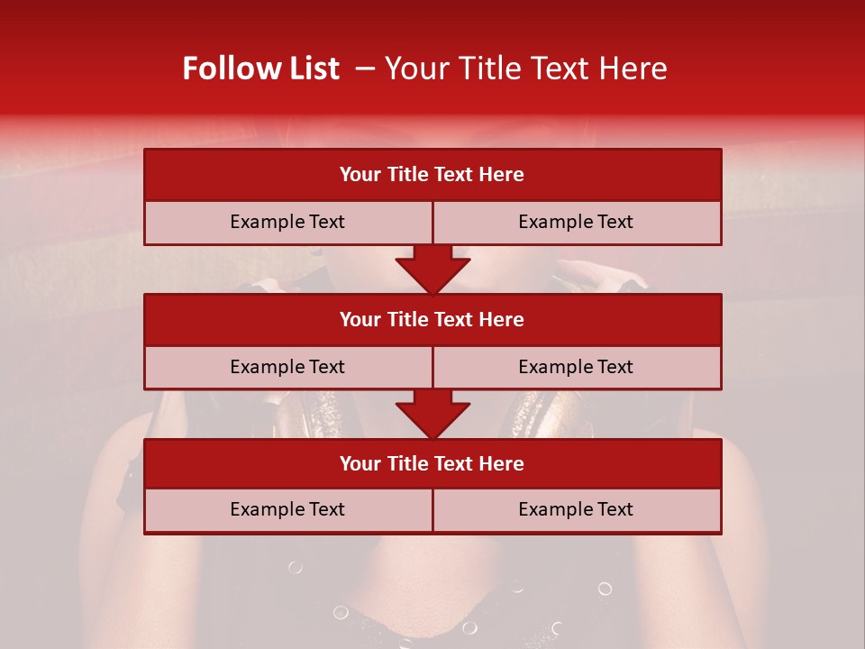 Attractive Headphone Grunge PowerPoint Template