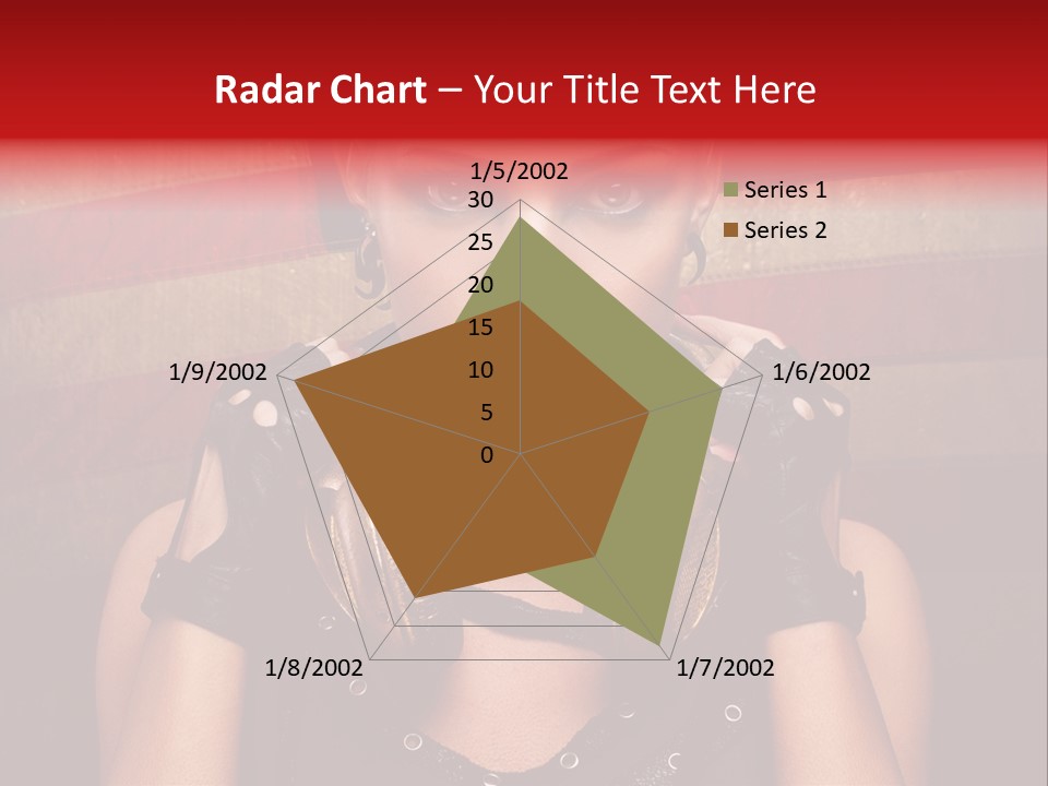 Attractive Headphone Grunge PowerPoint Template