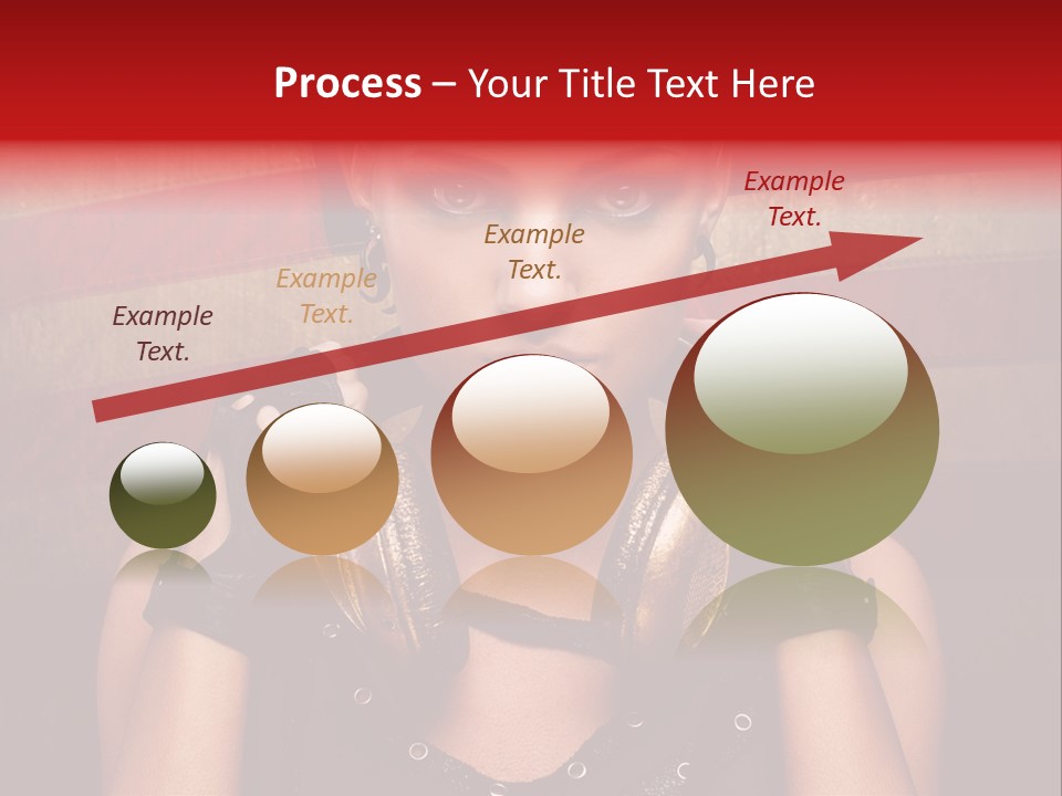 Attractive Headphone Grunge PowerPoint Template