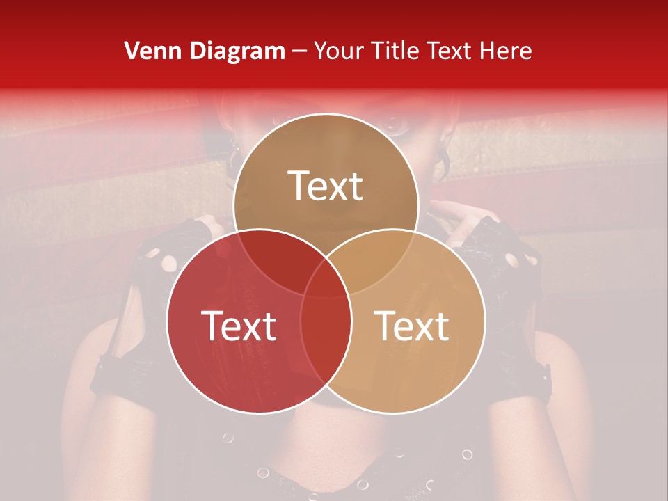 Attractive Headphone Grunge PowerPoint Template