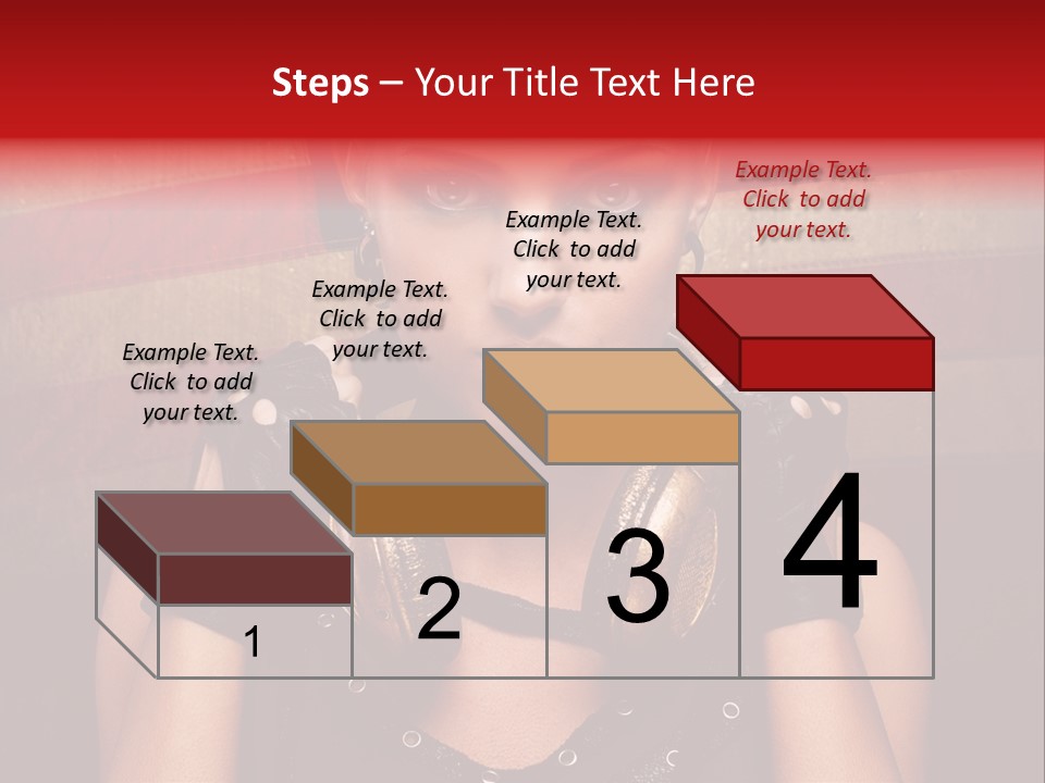 Attractive Headphone Grunge PowerPoint Template