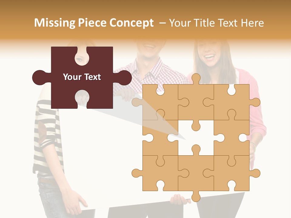 Friend Woman Fun PowerPoint Template