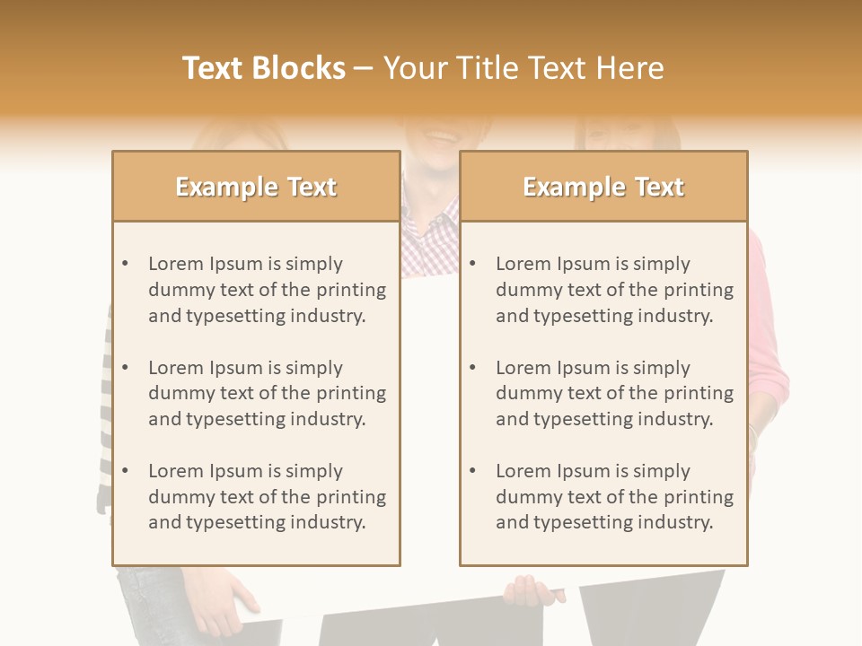 Friend Woman Fun PowerPoint Template