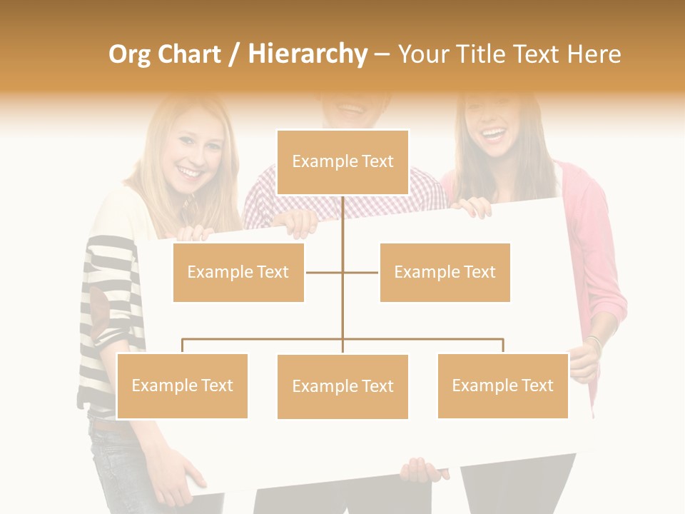 Friend Woman Fun PowerPoint Template