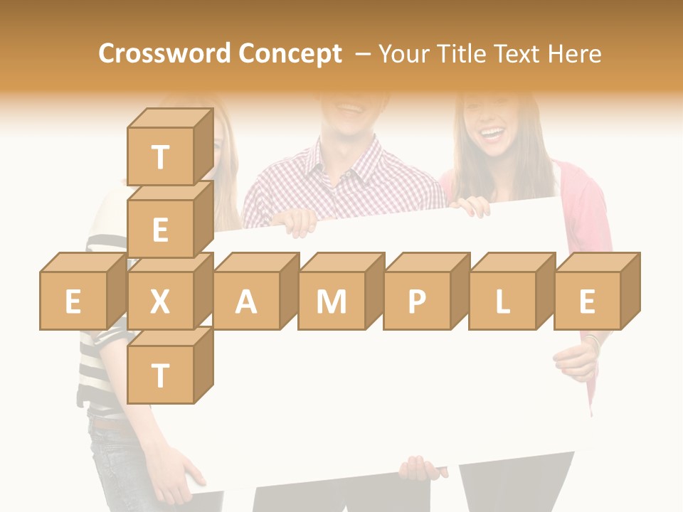 Friend Woman Fun PowerPoint Template