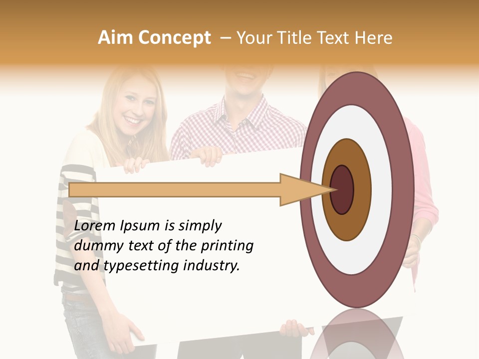 Friend Woman Fun PowerPoint Template