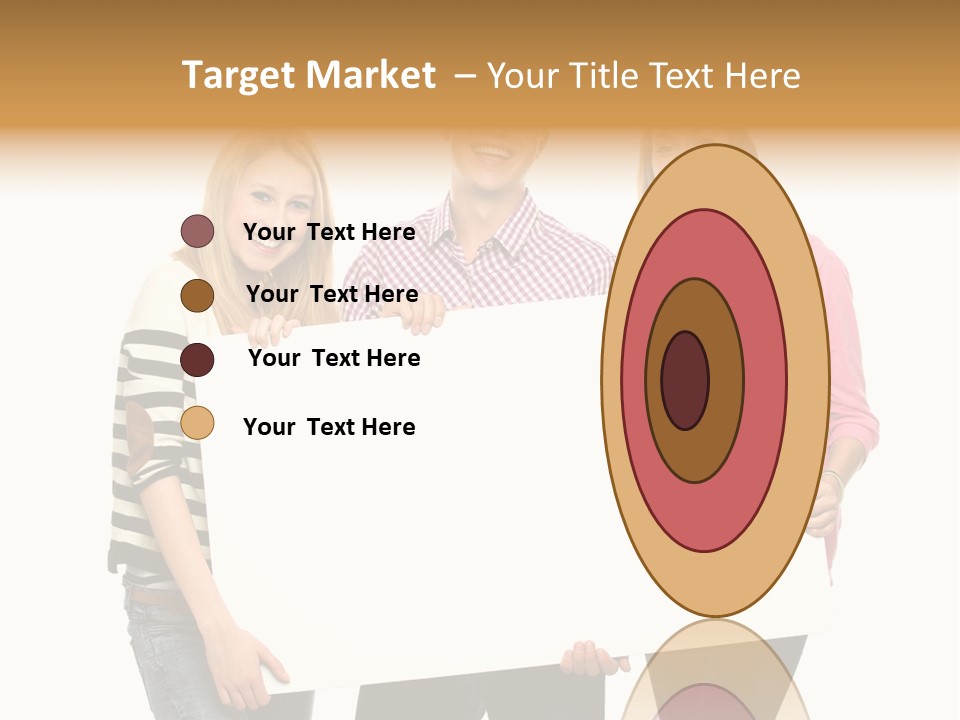 Friend Woman Fun PowerPoint Template