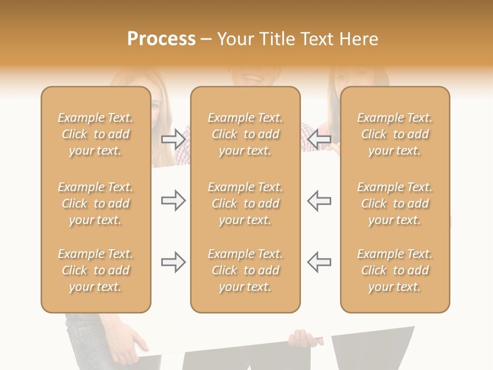 Friend Woman Fun PowerPoint Template