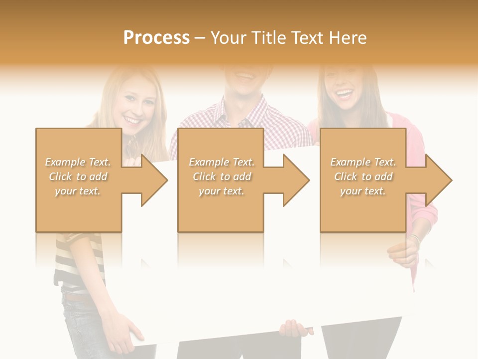 Friend Woman Fun PowerPoint Template