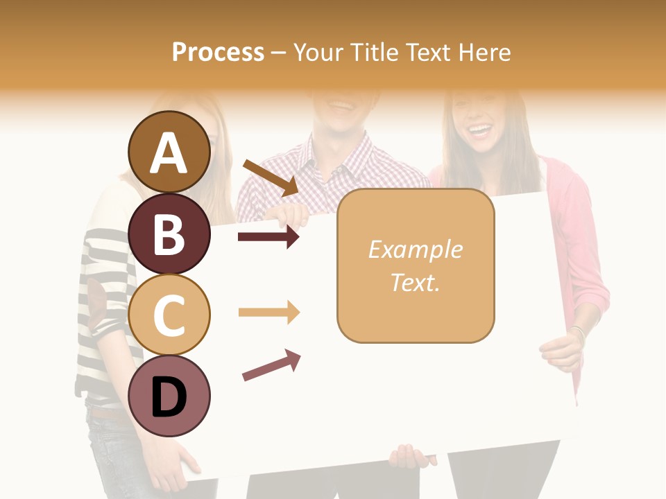 Friend Woman Fun PowerPoint Template