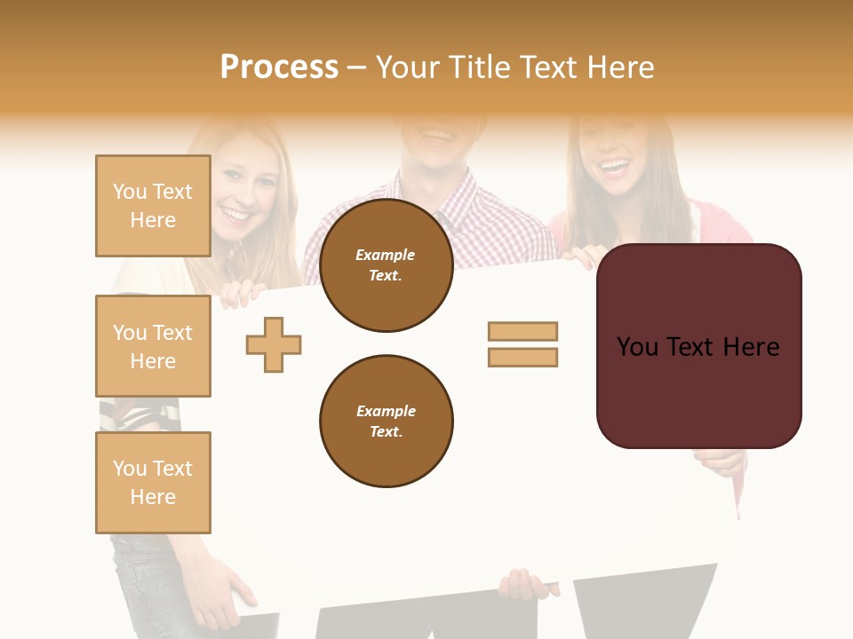 Friend Woman Fun PowerPoint Template