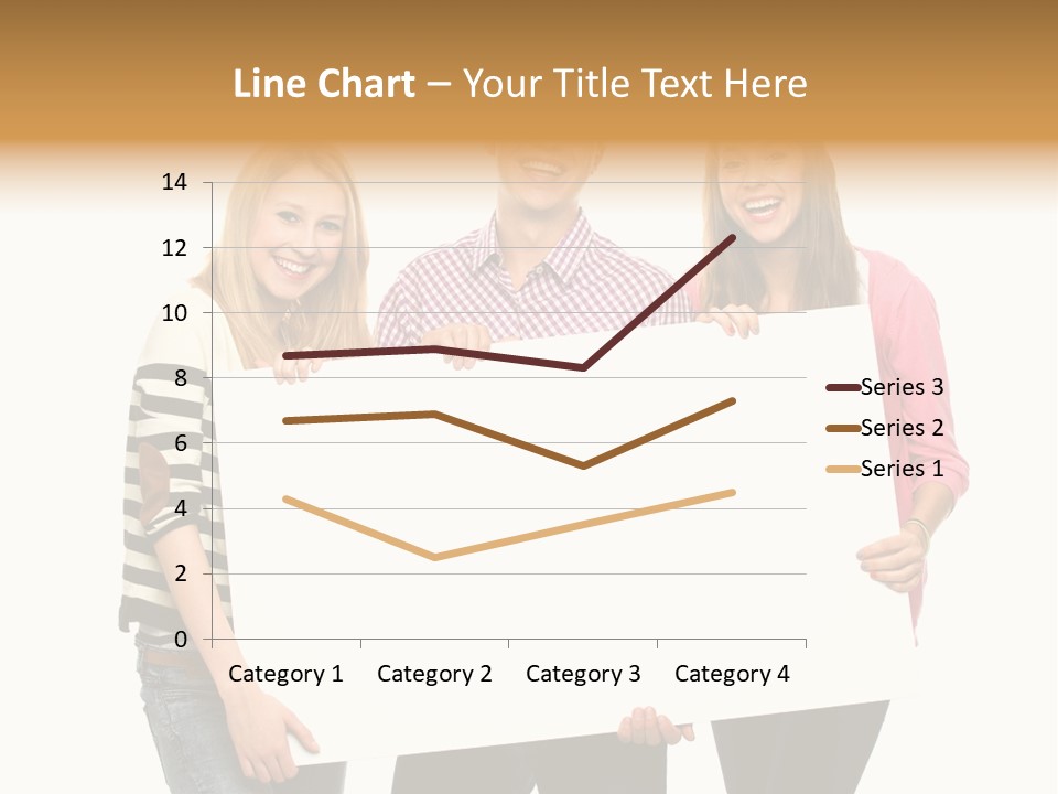 Friend Woman Fun PowerPoint Template