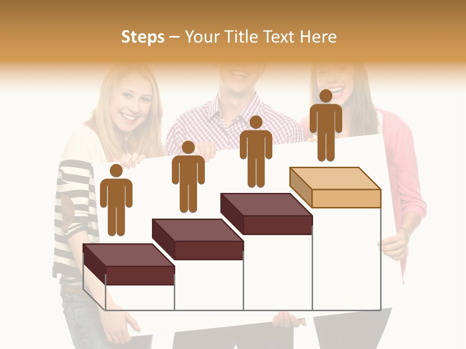 Friend Woman Fun PowerPoint Template