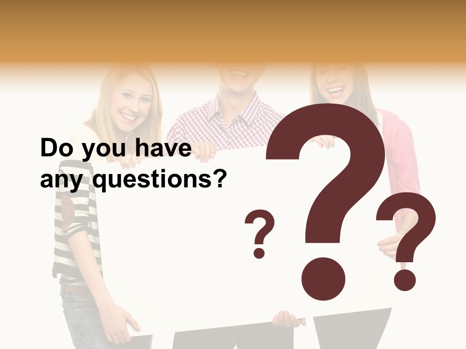 Friend Woman Fun PowerPoint Template