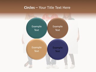 Girl Happy Blank PowerPoint Template