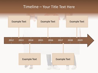 Girl Happy Blank PowerPoint Template