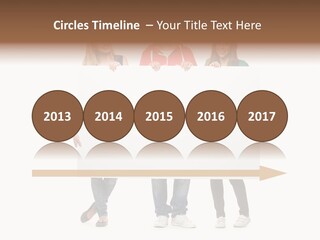 Girl Happy Blank PowerPoint Template