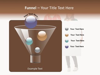 Girl Happy Blank PowerPoint Template