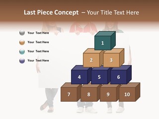 Girl Happy Blank PowerPoint Template