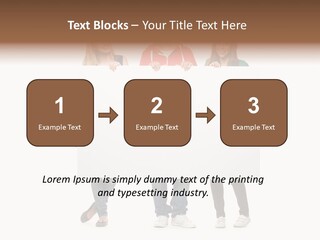 Girl Happy Blank PowerPoint Template