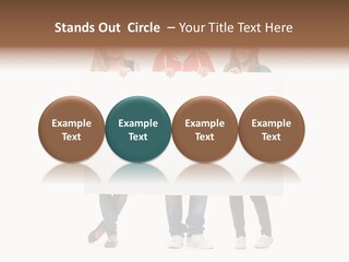 Girl Happy Blank PowerPoint Template