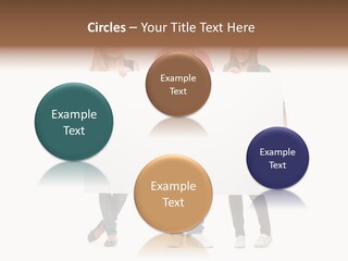 Girl Happy Blank PowerPoint Template