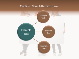 Girl Happy Blank PowerPoint Template