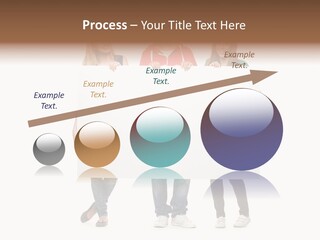 Girl Happy Blank PowerPoint Template