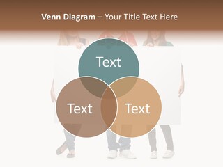 Girl Happy Blank PowerPoint Template