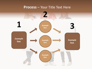 Girl Happy Blank PowerPoint Template