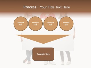 Girl Happy Blank PowerPoint Template
