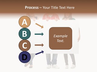 Girl Happy Blank PowerPoint Template