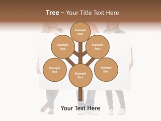 Girl Happy Blank PowerPoint Template