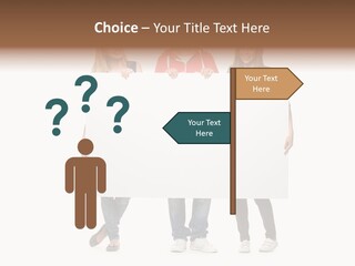 Girl Happy Blank PowerPoint Template
