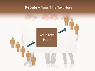Girl Happy Blank PowerPoint Template