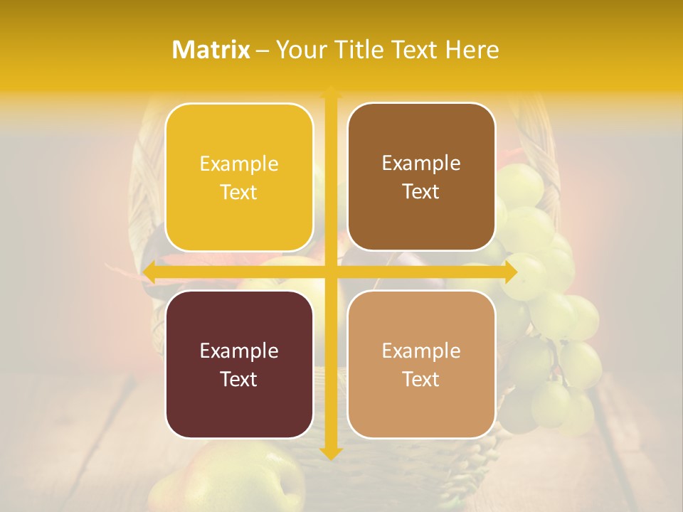 Wood Eating Autumn PowerPoint Template