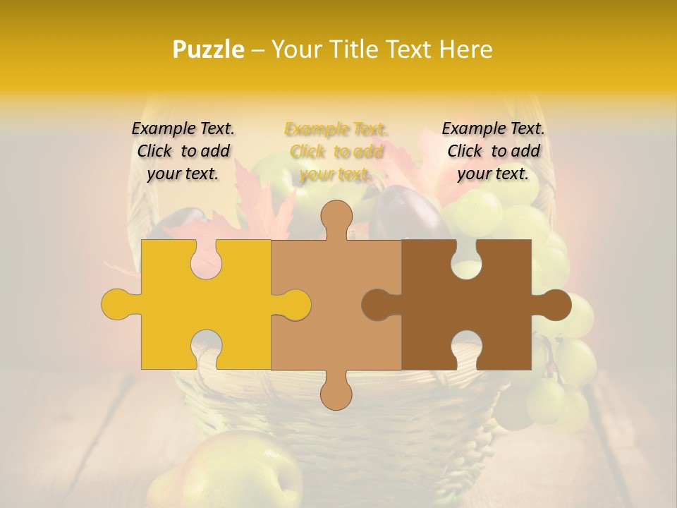 Wood Eating Autumn PowerPoint Template