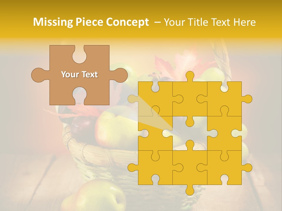 Wood Eating Autumn PowerPoint Template