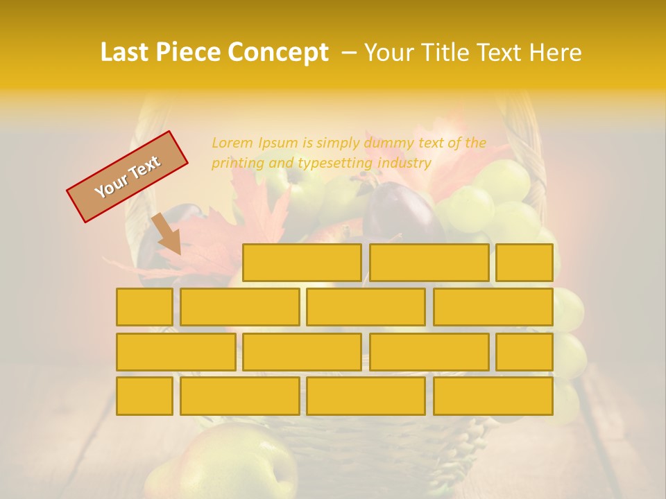 Wood Eating Autumn PowerPoint Template