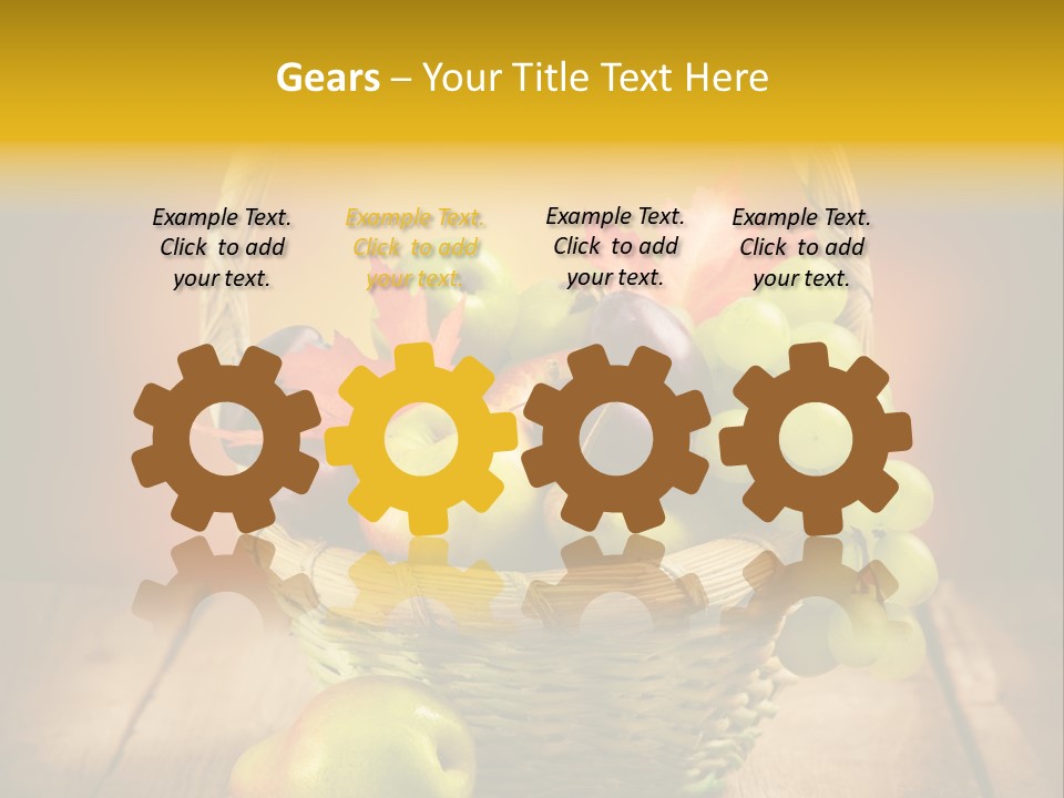 Wood Eating Autumn PowerPoint Template