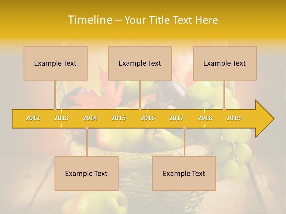 Wood Eating Autumn PowerPoint Template