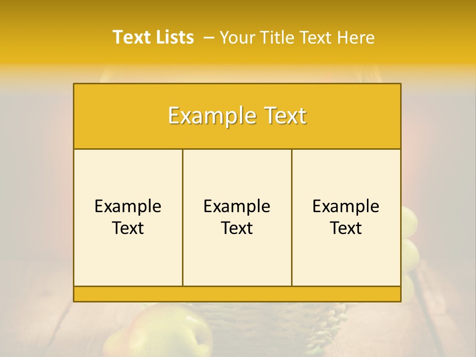 Wood Eating Autumn PowerPoint Template