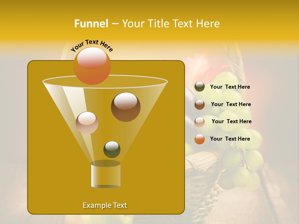 Wood Eating Autumn PowerPoint Template