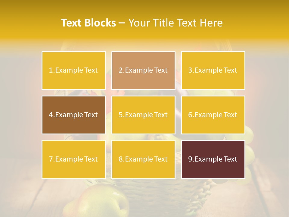 Wood Eating Autumn PowerPoint Template