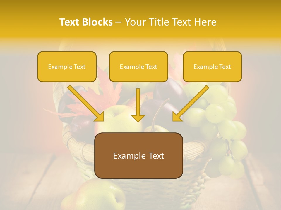 Wood Eating Autumn PowerPoint Template