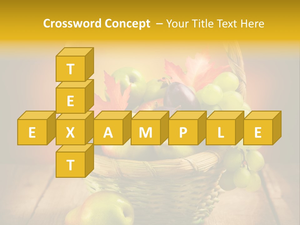 Wood Eating Autumn PowerPoint Template