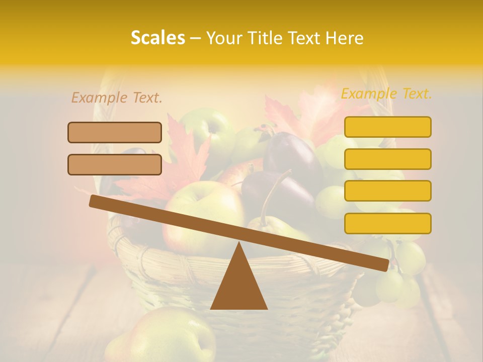 Wood Eating Autumn PowerPoint Template