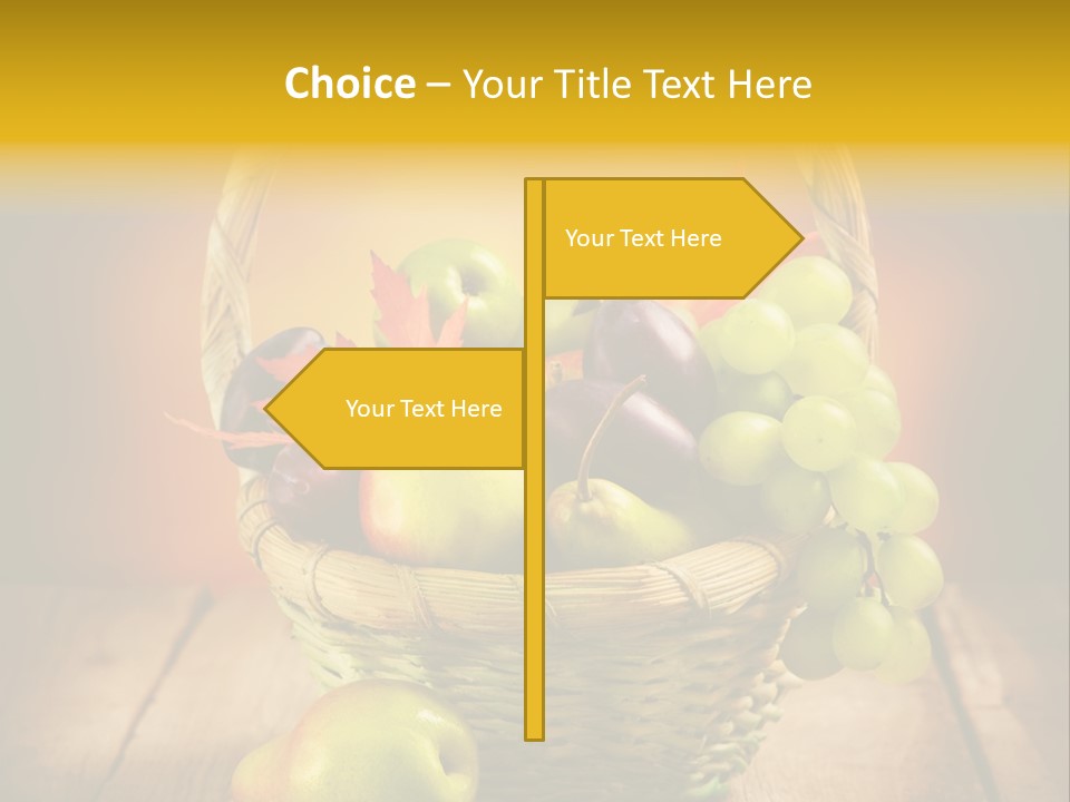 Wood Eating Autumn PowerPoint Template