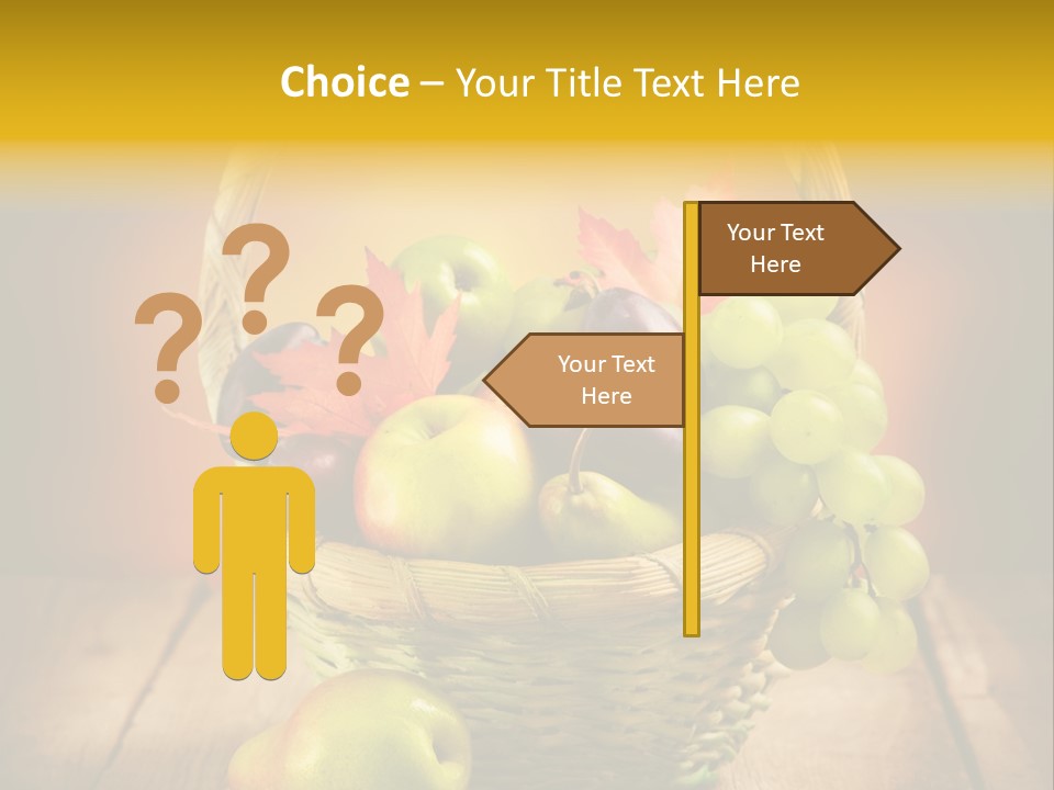 Wood Eating Autumn PowerPoint Template